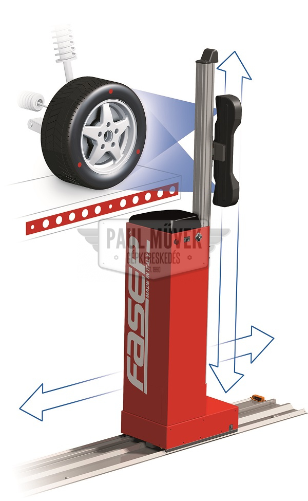 FASEP NO CONTACT WHEEL ALIGNER - Image 5