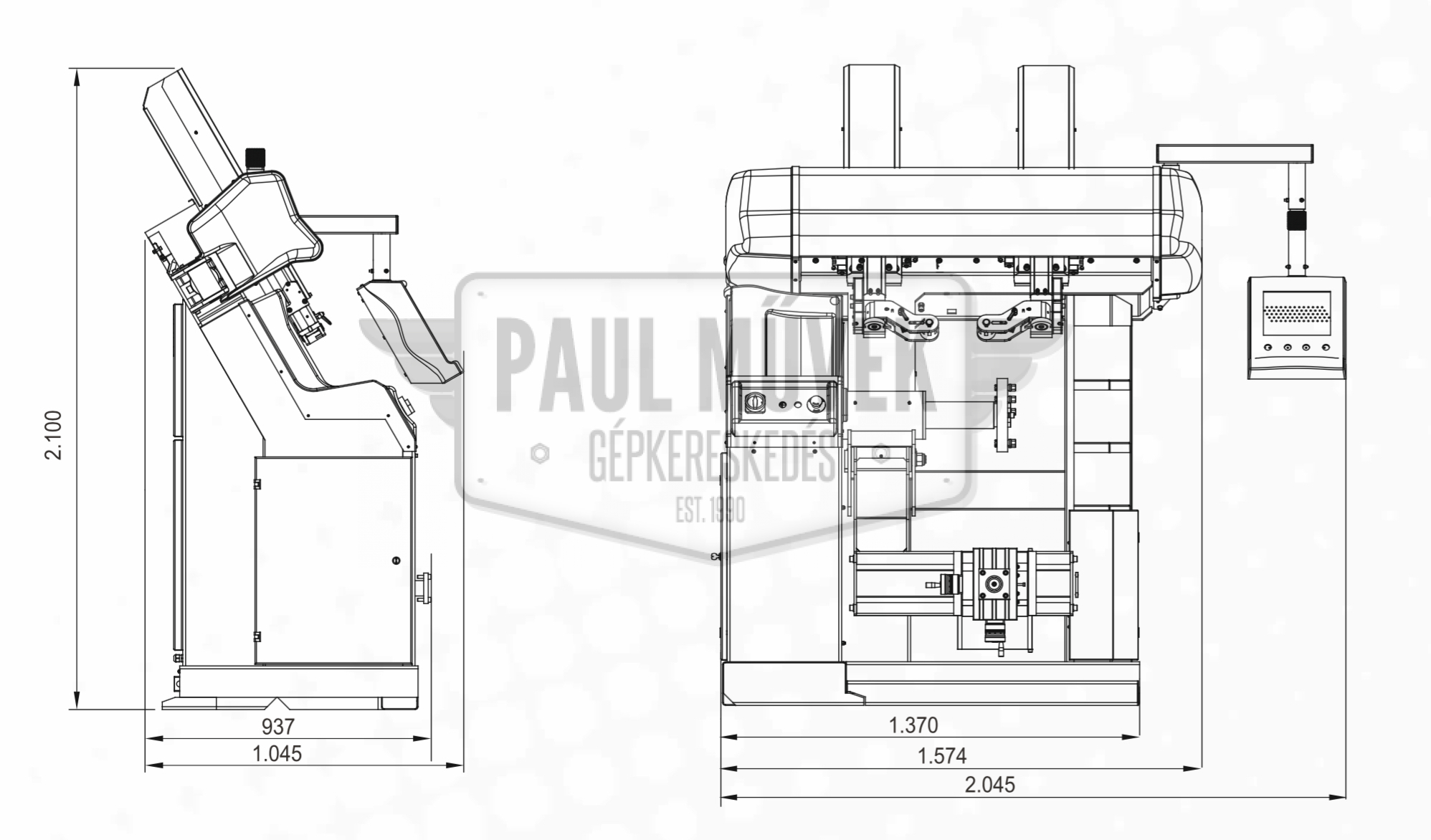 Atek Makina PANGEA Rim straightener - Image 12