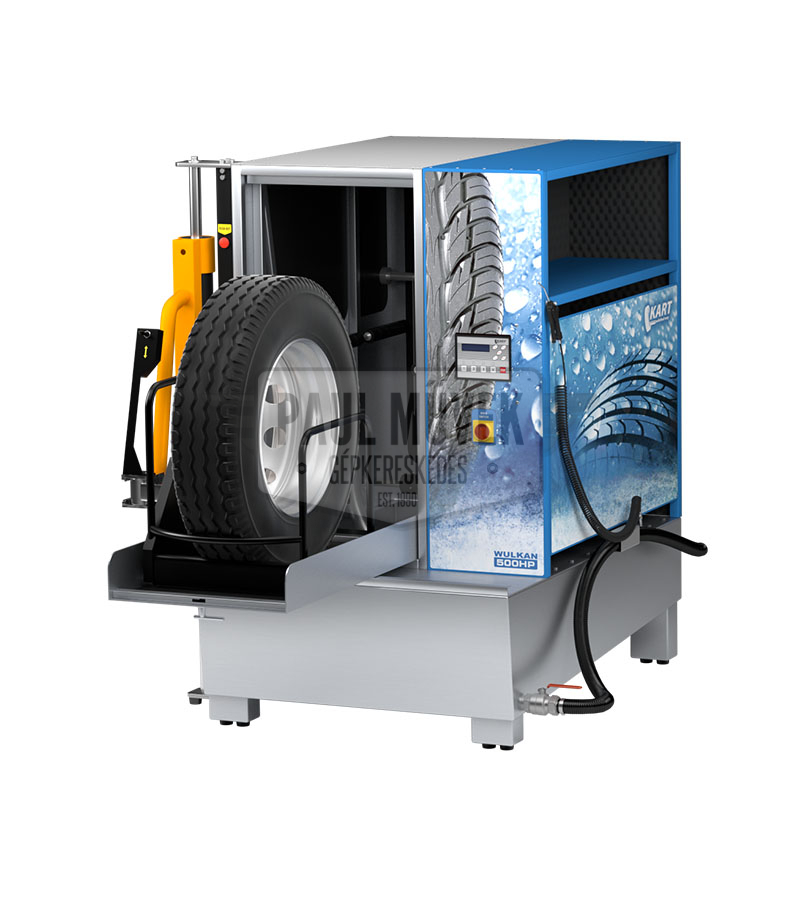 WULKAN WHEEL WASHER – 500HPk (FOR TRUCK TIRES + BASKET)