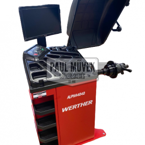 WERTHER ALPHA 4040 WHEEL BALANCER (3D, AUTOMATIC)
