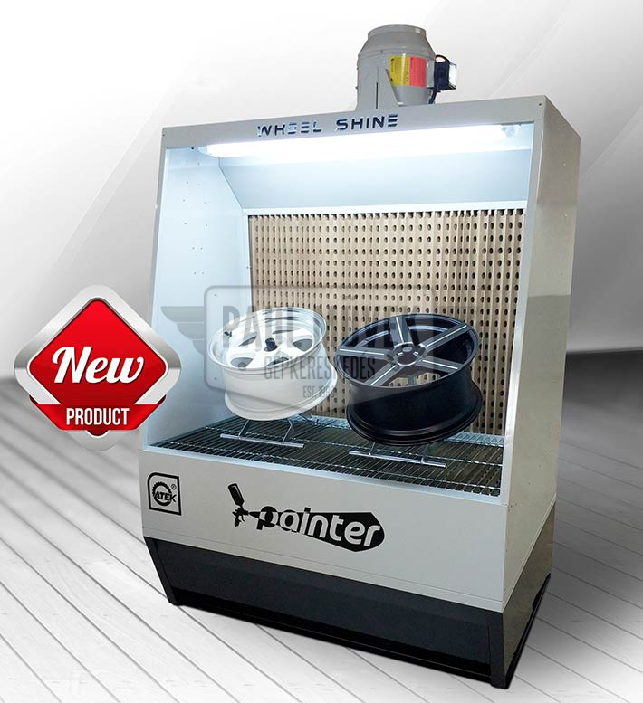 ATEK MAKINA PAINTER WHEEL SHINE PAINTING BOOTH - Image 2