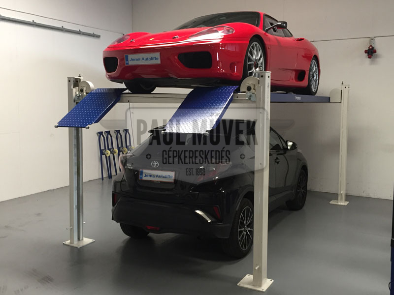 JEMA JA3500F FOUR-POST LOAD LIFT – 3.5T, 1.8M