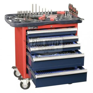 Genius Tools felszerelt Szerszámos kocsi 236 db-os (MS-236TS)
