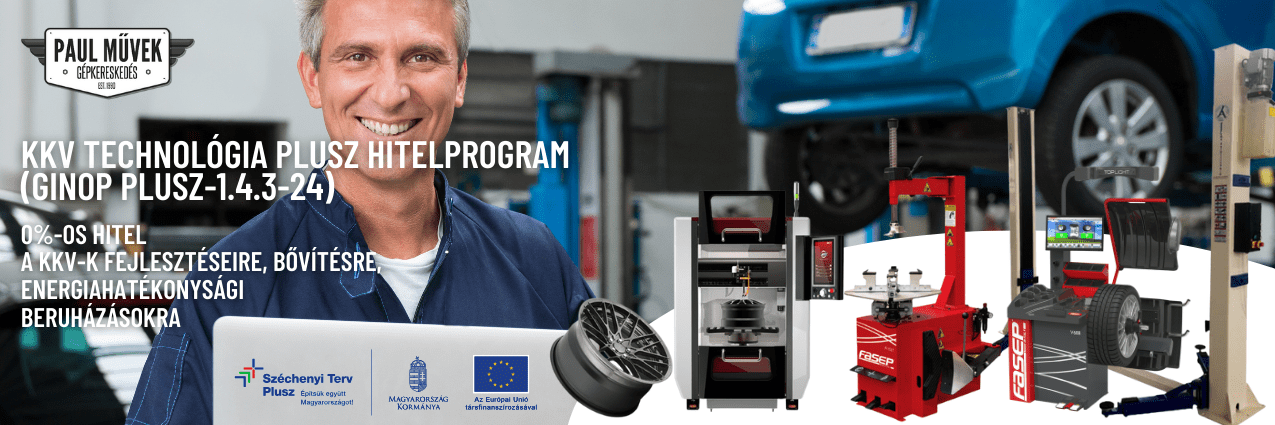 Megjelent a „KKV Technológia Plusz Hitelprogram” (GINOP Plusz-1.4.3-24) felhívás!
