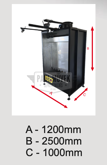PMJ KW1 WATER SPRAY BOOTH - Image 2